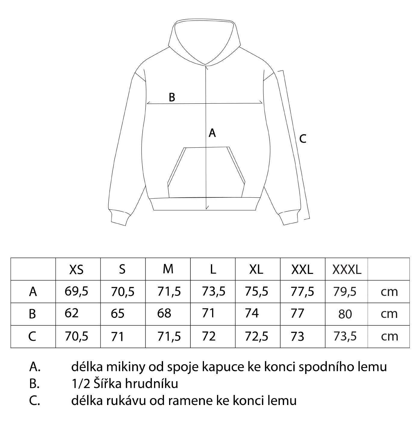 Mikina na zip